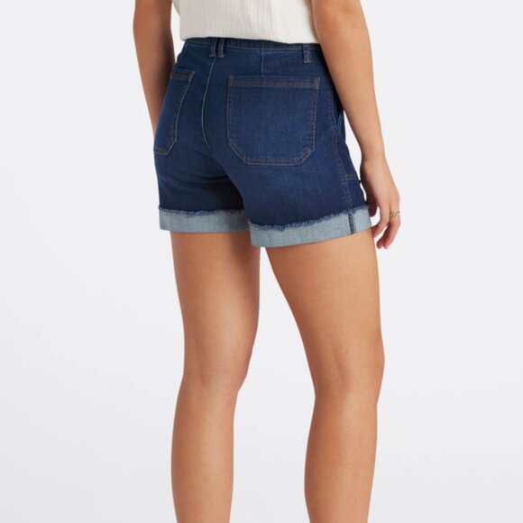 NEW Democracy Ab-Tech Shorts  indigo for women 253 - Picture 2 of 6